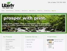 Tablet Screenshot of libertyimaging.com